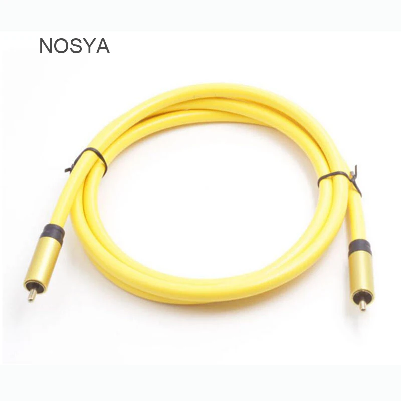 

NOSYA Lotus Public Cable Digital Audio with Axis Bass SPDIF Sound RCA Video Cable