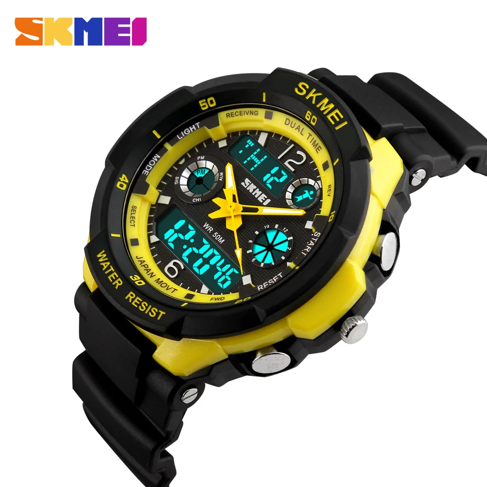 New S Shock Fashion Men Sports Watches Skmei Analog Quartz Digital Watch Multifunctional Military Watch Men Relogio Masculino