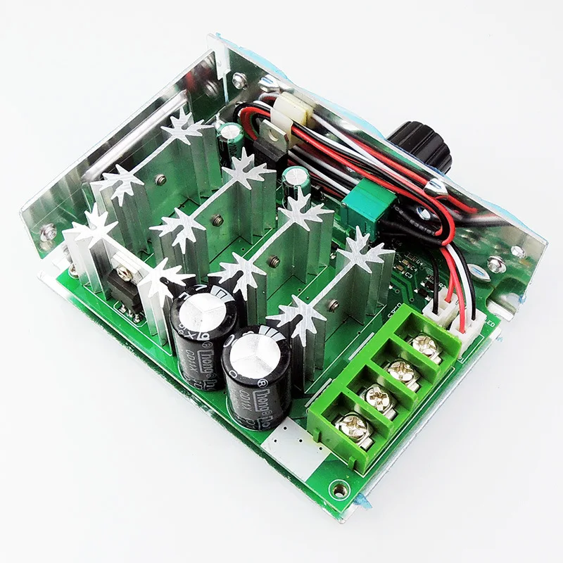 CCM6DS DC12-50V 30A 1500W PWM Motor Speed Regulator Controller Switch Metal Housing Pulse Width Modulation Stepless Control