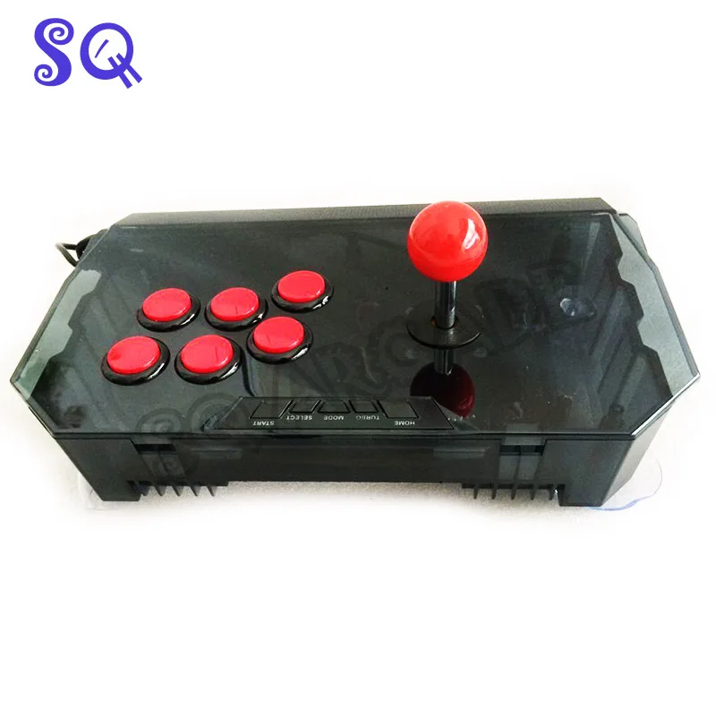 

QANBA N1-G arcade joystick USB cable arcade game for PS3/PC/PC360/Android smart TV KOF transparent shell