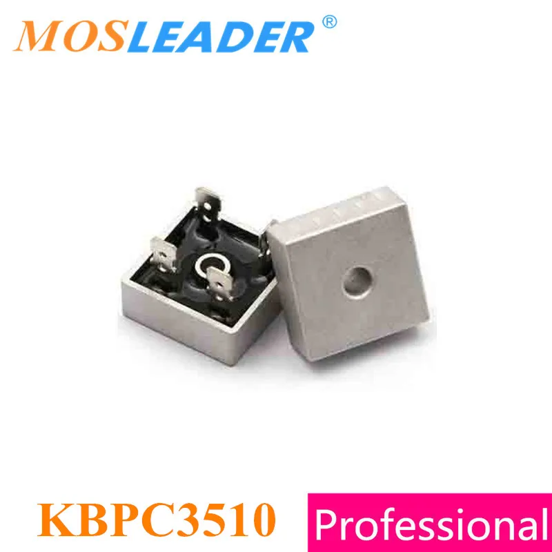 Mosleader KBPC3510 DIP4 50PCS KBPC4 35A 1000V 1KV High quality