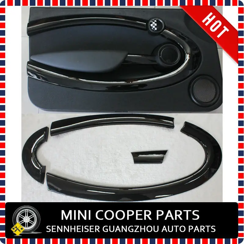 Brand New ABS Material UV Protected Black MIni Ray Style Door Kit With Inner Handle For Mini Cooper R55/6/7/8/9  (8 Pcs/Set)