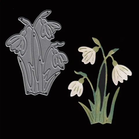 Металлические штампы для скрапбукинга Flower