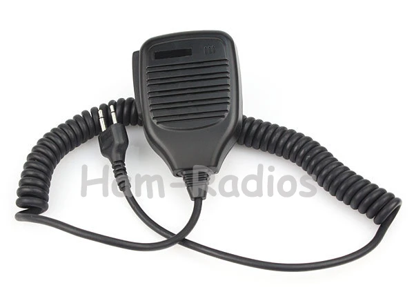 

New 2 Pin Jack Handheld Shoulder Speaker MIC Microphone for ICOM IC-F11 IC-F3/ IC-F3S/ IC-F4 F21 IC-F43GS Radios