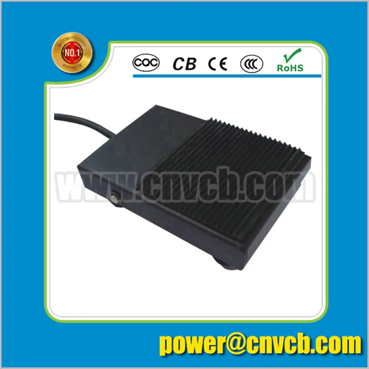 IBFS-1 Aluminum Foot Switch 10A 250VAC, Push button pedal switch China Supplier