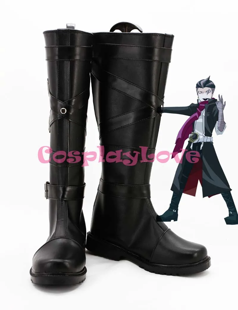 Danganronpa Dangan Ronpa 2 Gandamu Tanaka Cosplay Shoes Boots Hand Made Custom-made For Halloween Christmas Festival CosplayLove