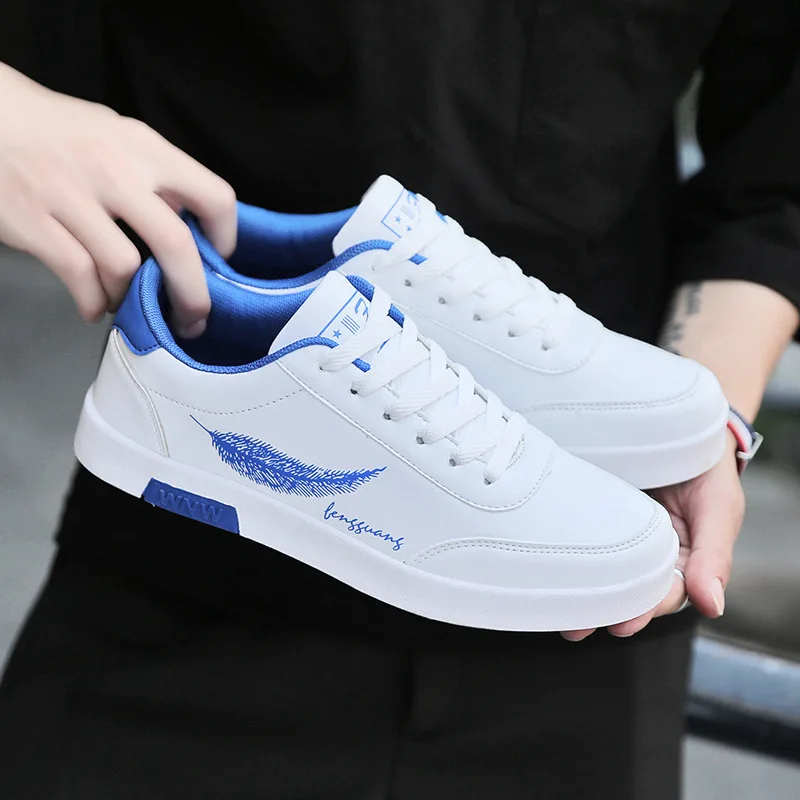 2018New Sneakers Shoes for Men Breathable Mesh Vulcanized Shoe Fashion White Comfortable Man Adult Footwear Trainers image 3