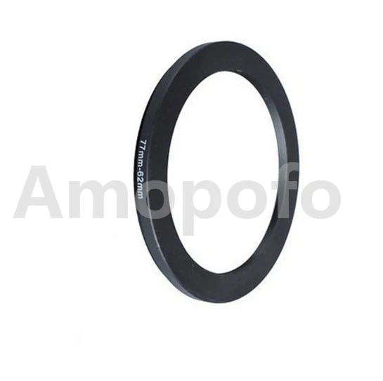 77mm-62mm Step-Down Metal lens filter Adapter Ring/77mm Lens to 62mm UV CPL ND Accessory