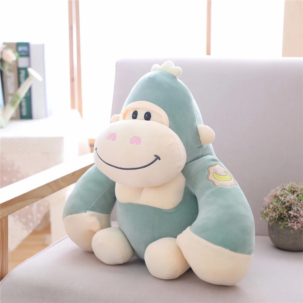 Soft Plush Simulation Gorilla Orangutan stuffed Doll Toys Birthday Gift Home Shop Decor