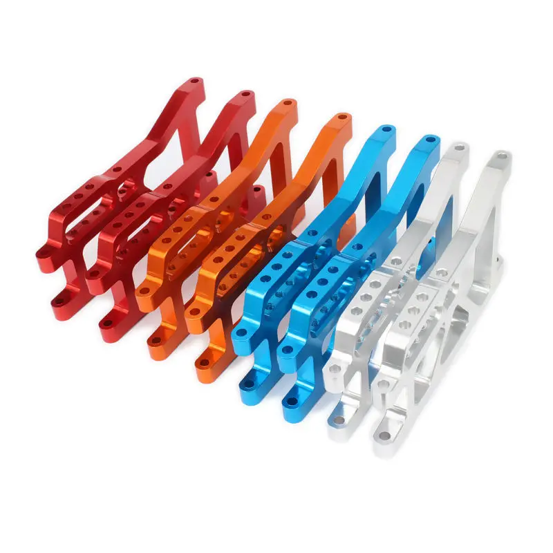 Brazos A DE Control DE SUSPENSIÓN inferior trasera de aleación de aluminio, 2 piezas, 513008 para coche Rc 1/10 FS Truck Buggy 53810, piezas mejoradas Hop-Up