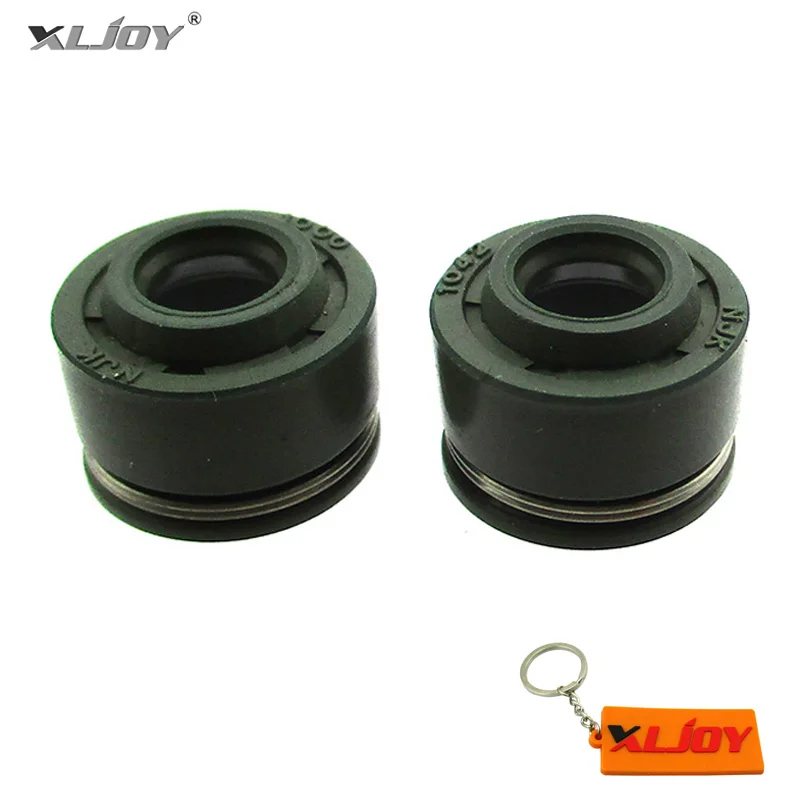 XLJOY-Sellos de vástago de válvula Z155 para motores de bicicleta de Pit, para Zongshen YX 150 155 160cc YX160 YX150