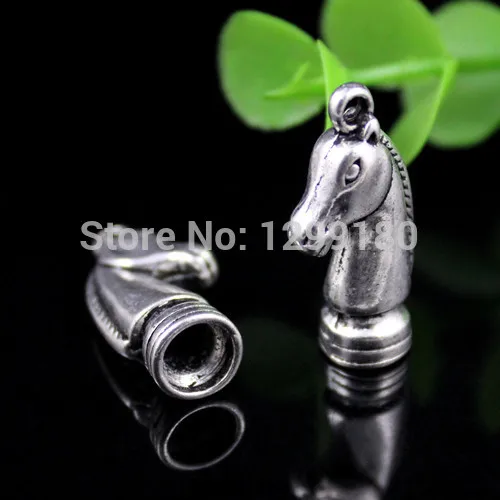 Onebeading Fit 6.5mm Cord Horse Crimp End Caps Buckle Tips For Necklace Bracelet Ropes Connectors Clasps 8.5x26mm 10pcs K00521