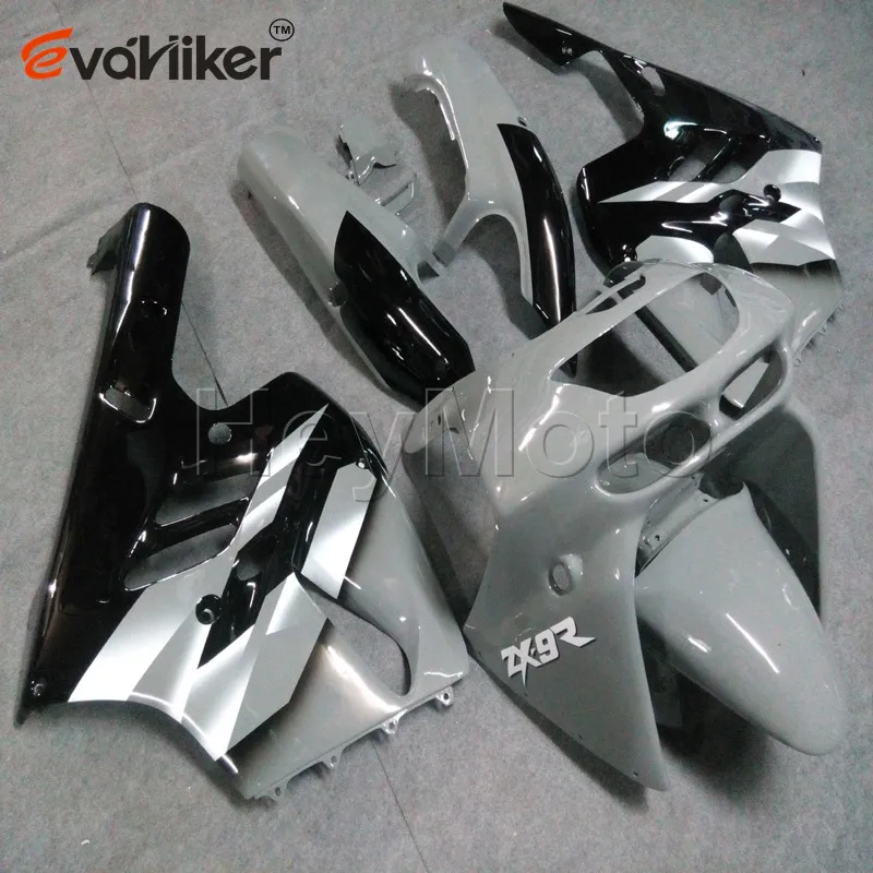 ABS Plastic fairing for ZX9R 1994 1995 1996 1997 gray ZX 9R 94 95 96 97 motorcycle Fairing hull