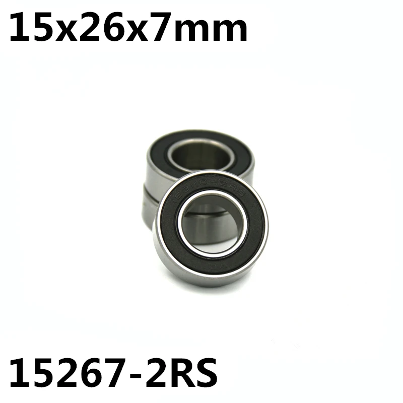 1Pcs 15267-2RS 15x26x7mm Bike Wheels Bottom Bracket Repair Bearings 15267