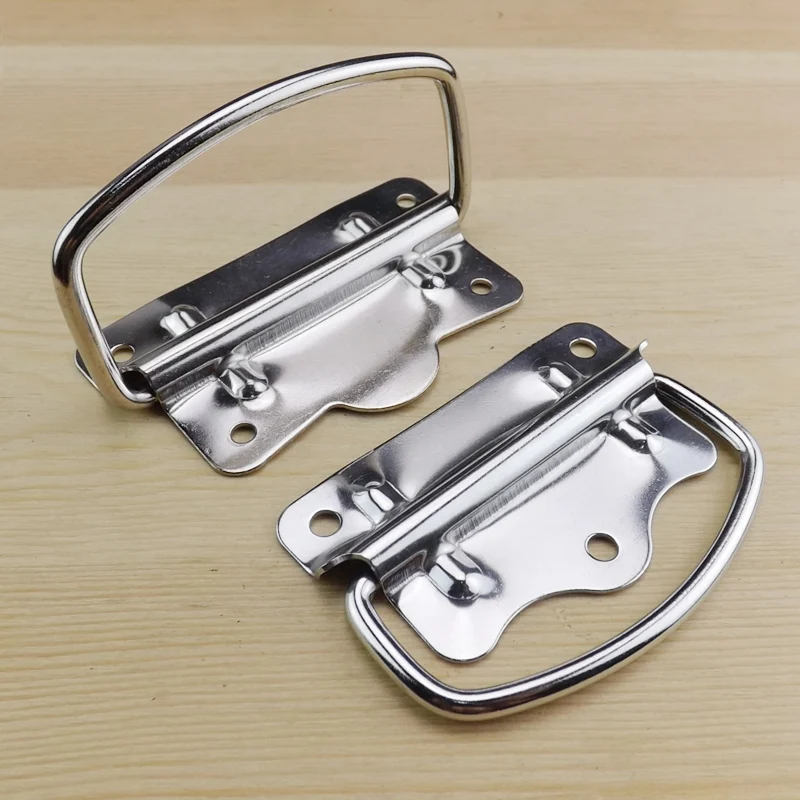 Picture 3: Thick Stainless Steel Iron Handle for Bag Wooden Cabinet Iron Box Small Ring Activity Handle Durable Home & Kitchen Accessory