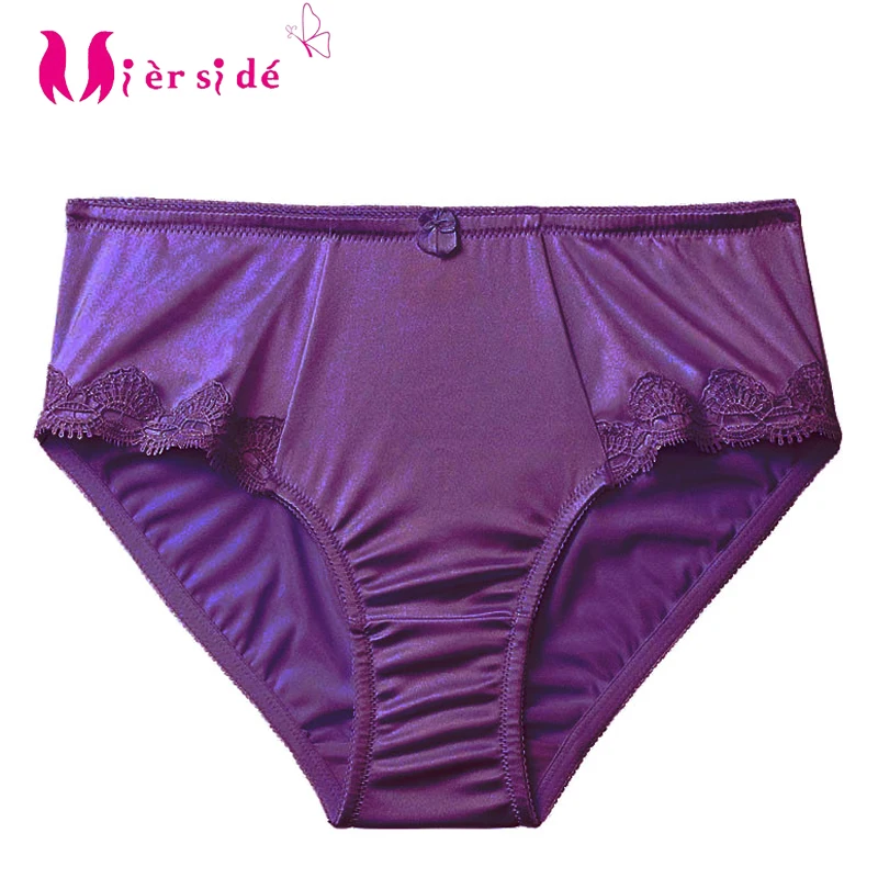 Mierside 954 8 Color Full Brief Plus size Everyday Panties Women Underwear Silk Smooth And Soft XL 2XL 3XL 4XL 5XL 6XL 7XL