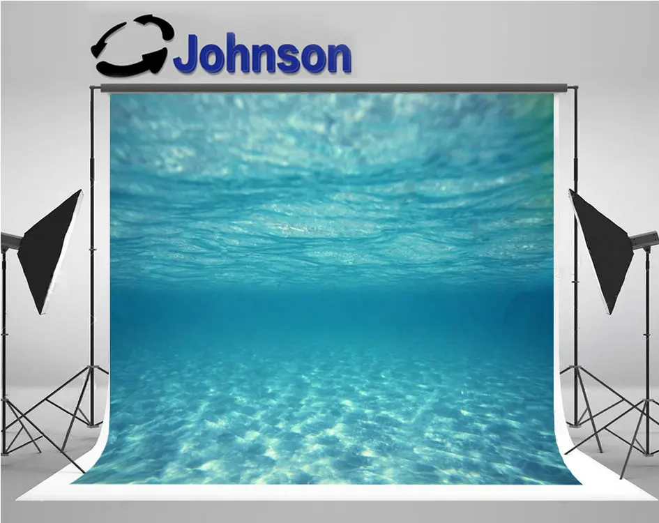 

Under The Ocean Water photo backdrop High quality Computer print party photography studio background