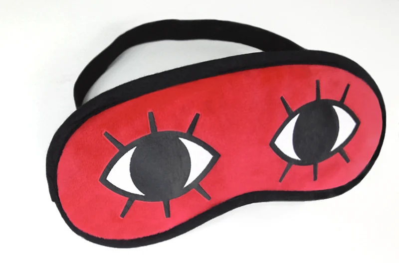 

Cute Sleeping Eye Mask Eye Shade Nap Cover Travel Office Rest Aid Cover Blindfold Patch Antifaz Para Dormir Anime cosume mask