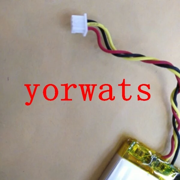جديد حار قابلة للشحن خلية ليثيوم أيون 3.7V بطارية ليثيوم بوليمر 383450P 3 سلك مع المكونات 1.5 المستكشف MP4 المكونات في المتكلم GSP