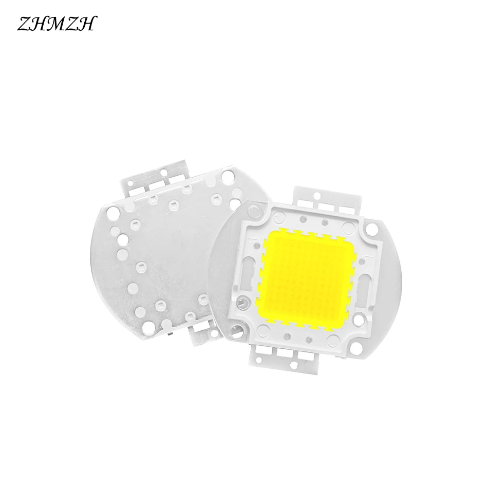 High Quality 30-36V Output High Power Integrated LED Chip 10W 20W 30W 50w 70W 100W SMD COB LED Bulb DIY For Floodlight Spotlight