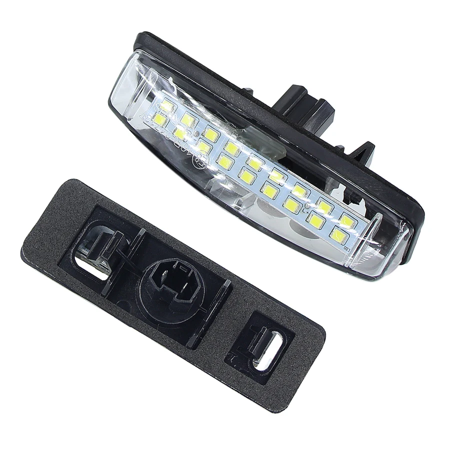 2Pcs CanBus No Error License Plate Lights For Mitsubishi Colt plus Grandis 2003~ OEM#: 8127130290 Number lamp