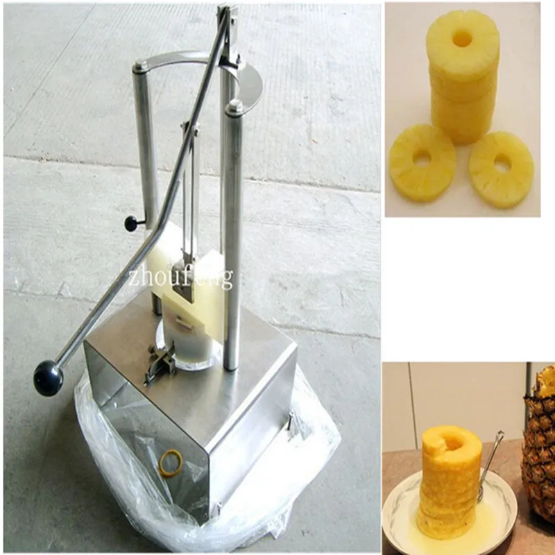 Best selling pineappling skin peeler and core removing machine  ZF