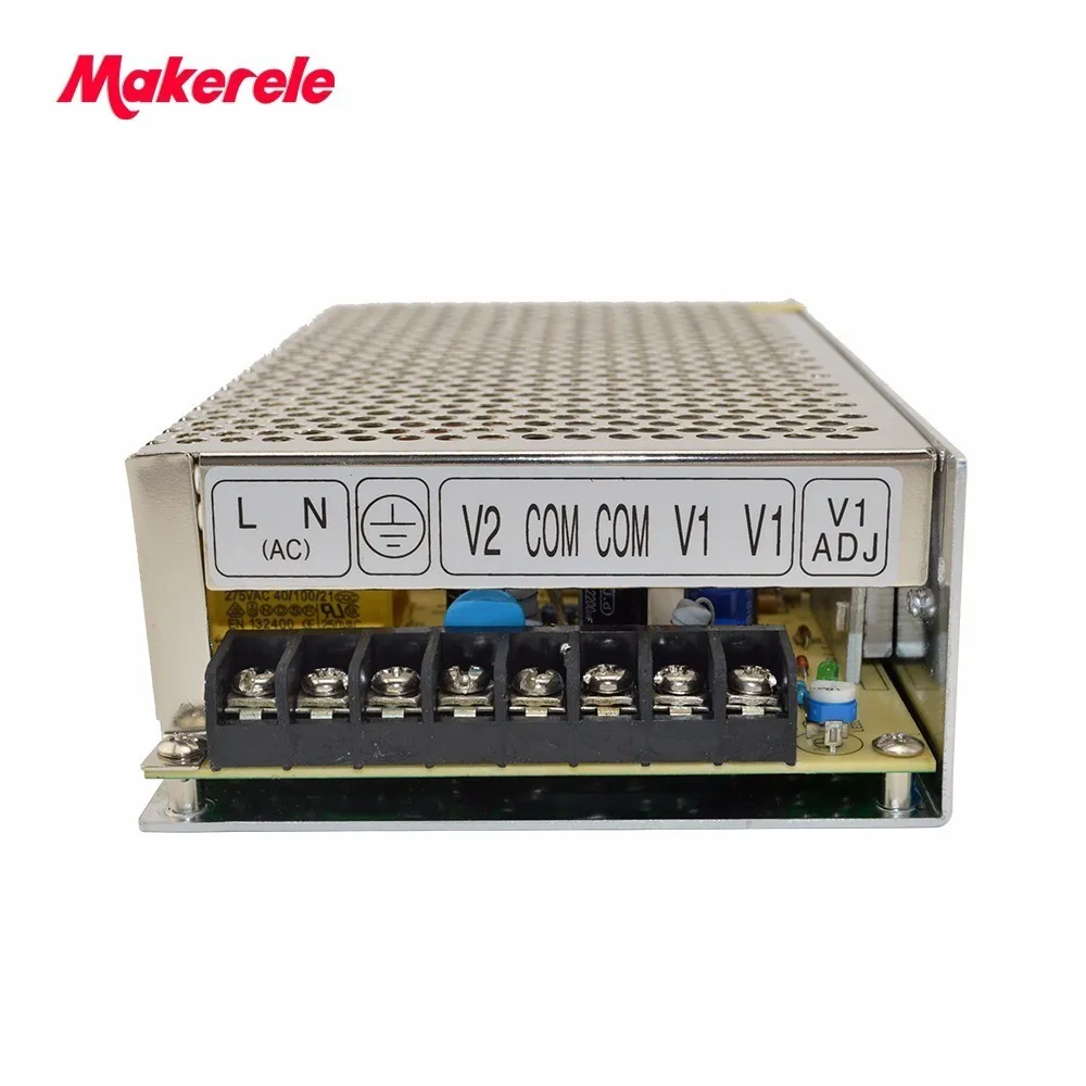 

Customized high quality dual Output Switching power supply 120W 5V 12A 12V 5A ac to dc power supply ac dc converter D-120A