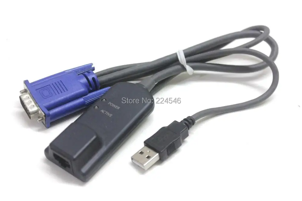 

USED KVM Switch Virtual Media Module Cable for Avo-cent DSAVIQ-USB2 520-430-503