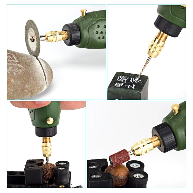 Tungfull Rotary Power Tool accessori per trapano elettrico portatile per trapano elettrico Dremel Grinding trapano elettrico a mano