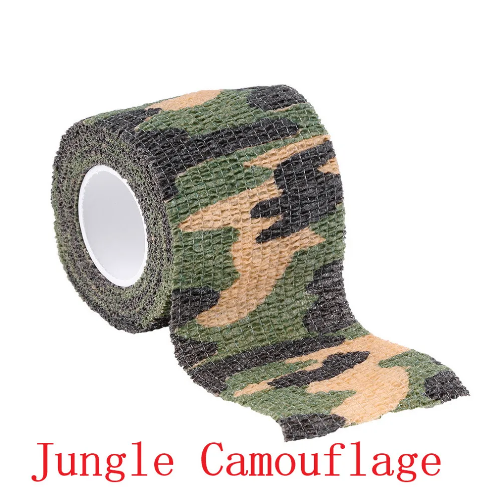 5Cm X 4.5M Army Camo Outdoor Jacht Schieten Tool Camouflage Stealth Tape Waterdichte Wrap Duurzaam Nieuwe Collectie