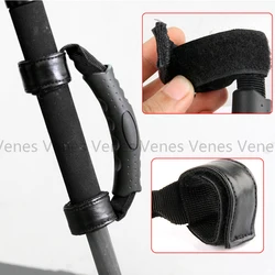 Adjustable Rubber Carrying Holder Handle Grip Buckle Strap Set for Support Tripods Monopod legs