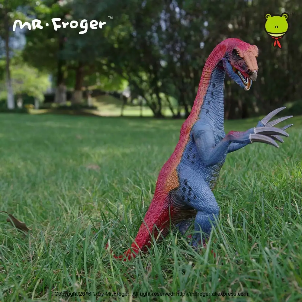 Mr.Froger Therizinosaurus model toy dinosaur PVC models Classic Toys Children Animals Model ancient time Jurassic zoo Collection