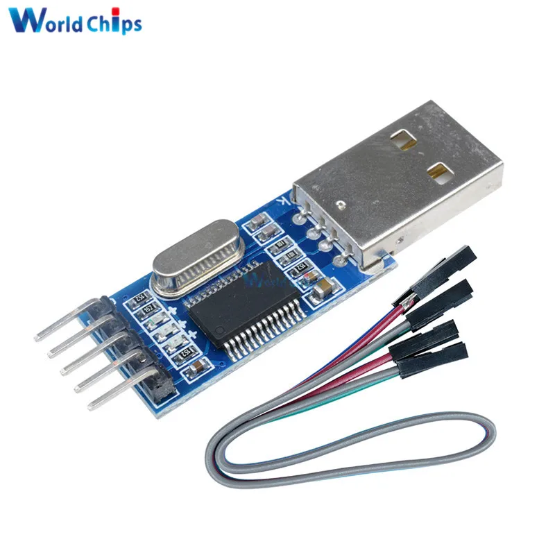 USB To RS232 TTL Converter Adapter PL2303 PL2303HXA Download Board Module With Flexible Cover 4Pins Cable
