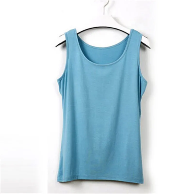 Newest Summer Women Big Yards Colorful Bottoming Shirt Sleeveless U-Shape Vest Loose Plus Size 6XL Solid Casual Womens Tank Tops