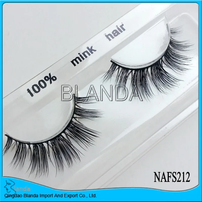 IN USA 300pair Eyelashes 3D Mink Fake Eyelashes Fluffy Soft Wispy Natural Cross Eyelash Extension Reusable Mink Makeup False Eye