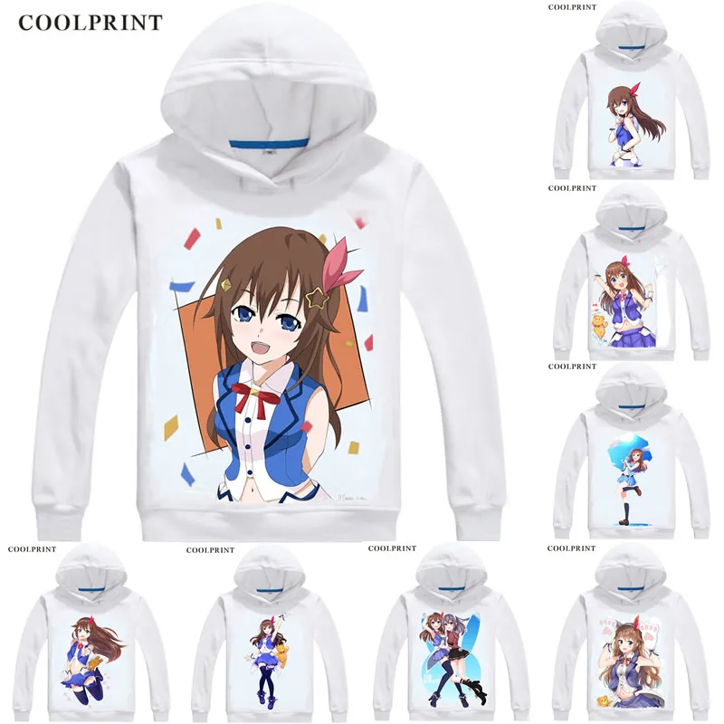 SoraCh Tokino Sora Mens Hoodies Virtual Youtuber Artificial Intelligence AI Sweatshirt Streetwear Custom Hoodie Costume Hooded