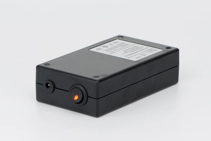 MasterFire 2 juegos por lote de alta calidad súper recargable DC 12V 12000mAh batería de polímero de litio paquete con estuche DC 1212A