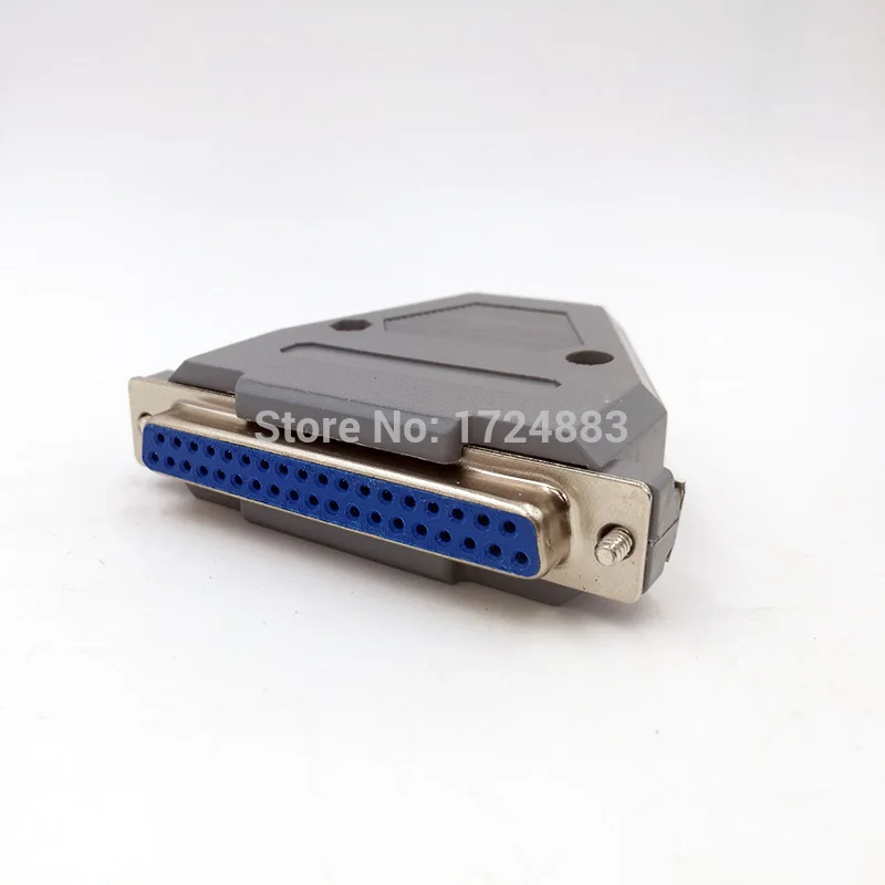 DB37 serial Parallel Port data cable connector plug 2 row D type connector 37pin port socket adapter female&Male