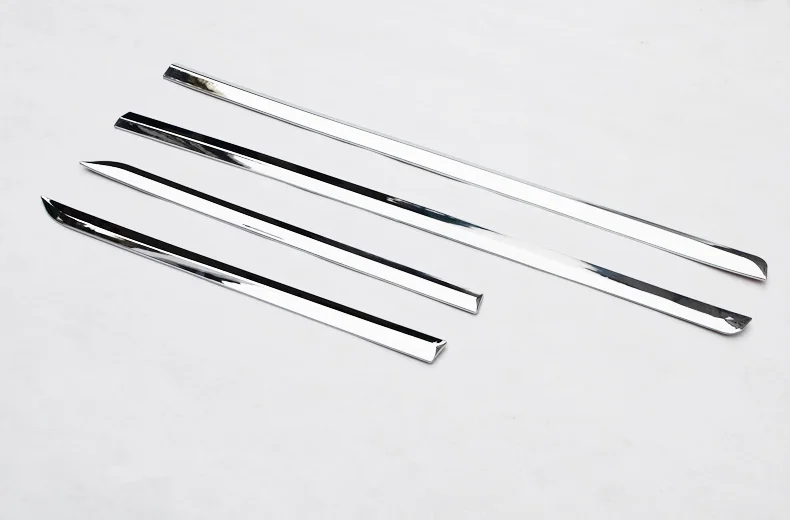 Stainless steel Trim For Volvo XC60 XC 60 2014 2015-2016 Accessories Side Door Car Body Molding Cover 4pcs/set