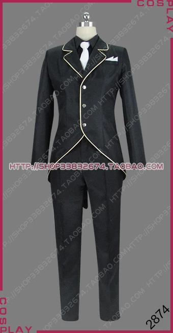 

Overlord Sebas Tian Head Butler of the Great Tomb of Nazarick Iron Butler Uniform Outfit Cosplay Costume S002