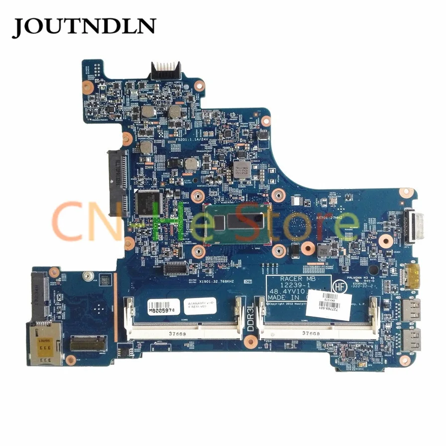 

FOR HP PROBOOK 430 G1 Laptop Motherboard 727769-501 DDR3L 12239-1 48.4YV10.01N Integrated Graphics W/ I3-4010U CPU