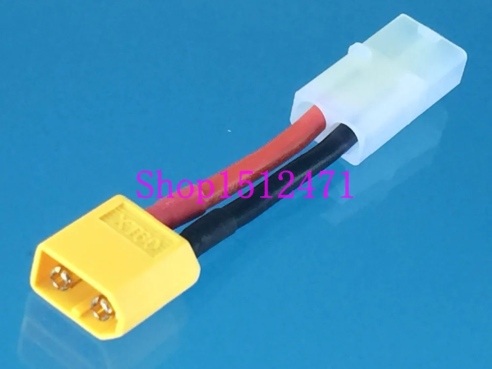 Złącze męskie XT60 XT-60 do adaptera żeńskiego TAMIYA Przewód 14awg do RC