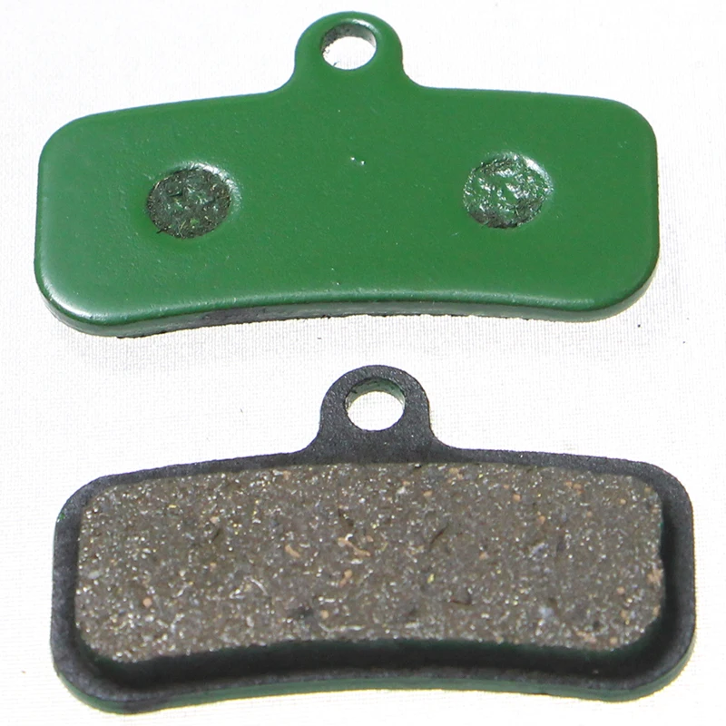 1 Pair Green Bicycle Brake Pads for Shimano Saint  M810 M820 / Zee M640 MTB Mountain Road Bike Disc Brake Parts