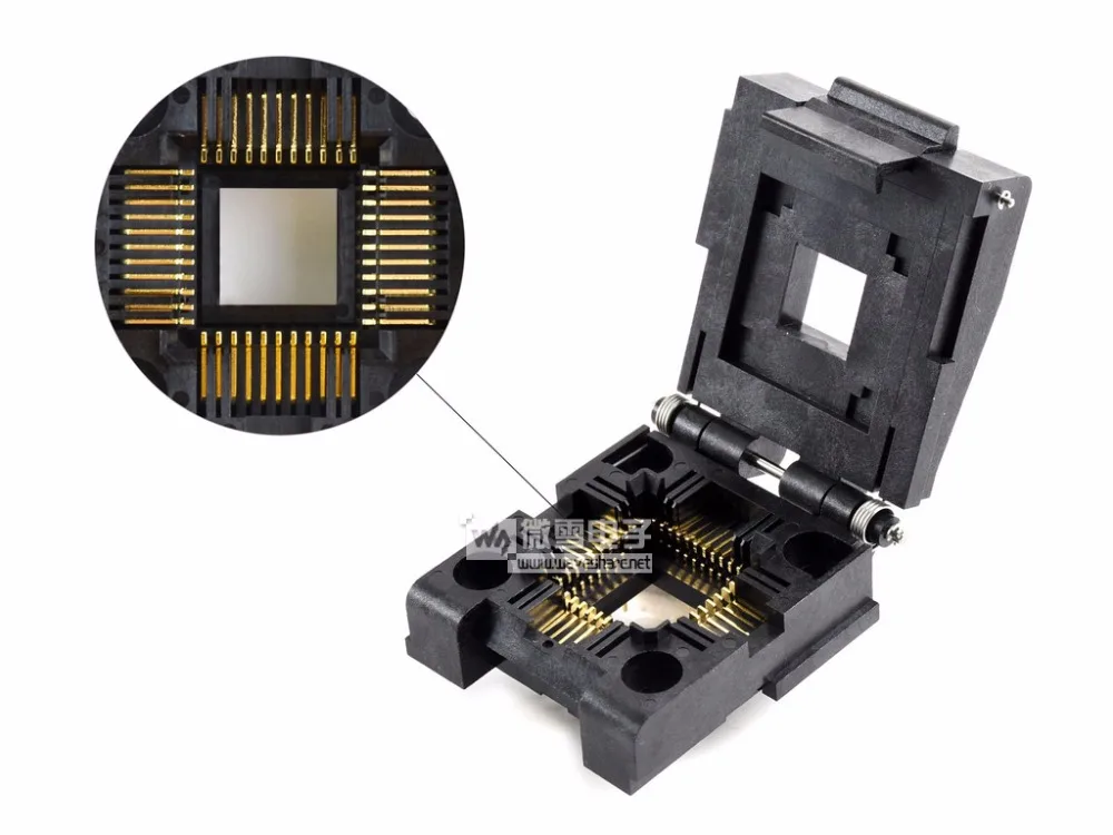 

IC51-0444-400, Test and Burn-in Socket for PLCC44 package