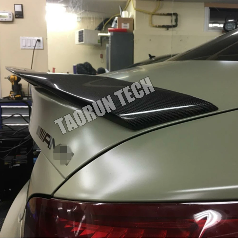 R Style C117 Carbon Fiber Rear Wing Spoiler for Benz W117 Cla200 Cla220 Cla250 Cla45 Amg 2013 - 2018