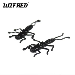 Wifreo 20PCS Soft Stonefly Nymph for Trout Bluegill Perch Creek Fishing Bait Lure