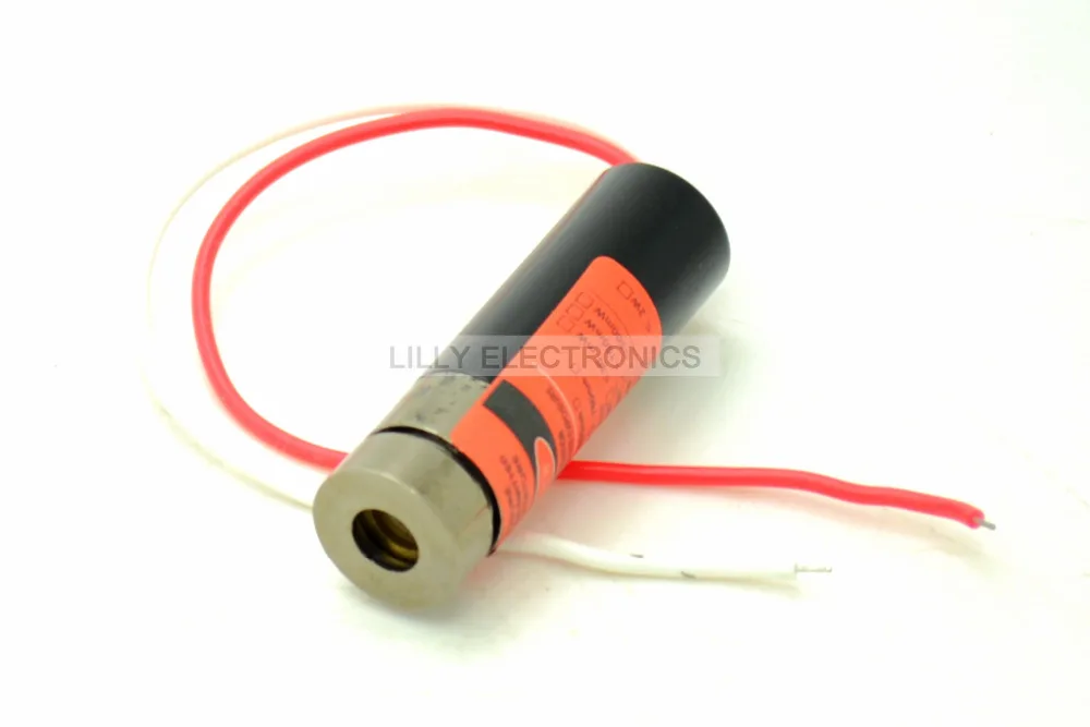 

Industrial 650nm 100mW Red Laser Dot Module 13x42mm