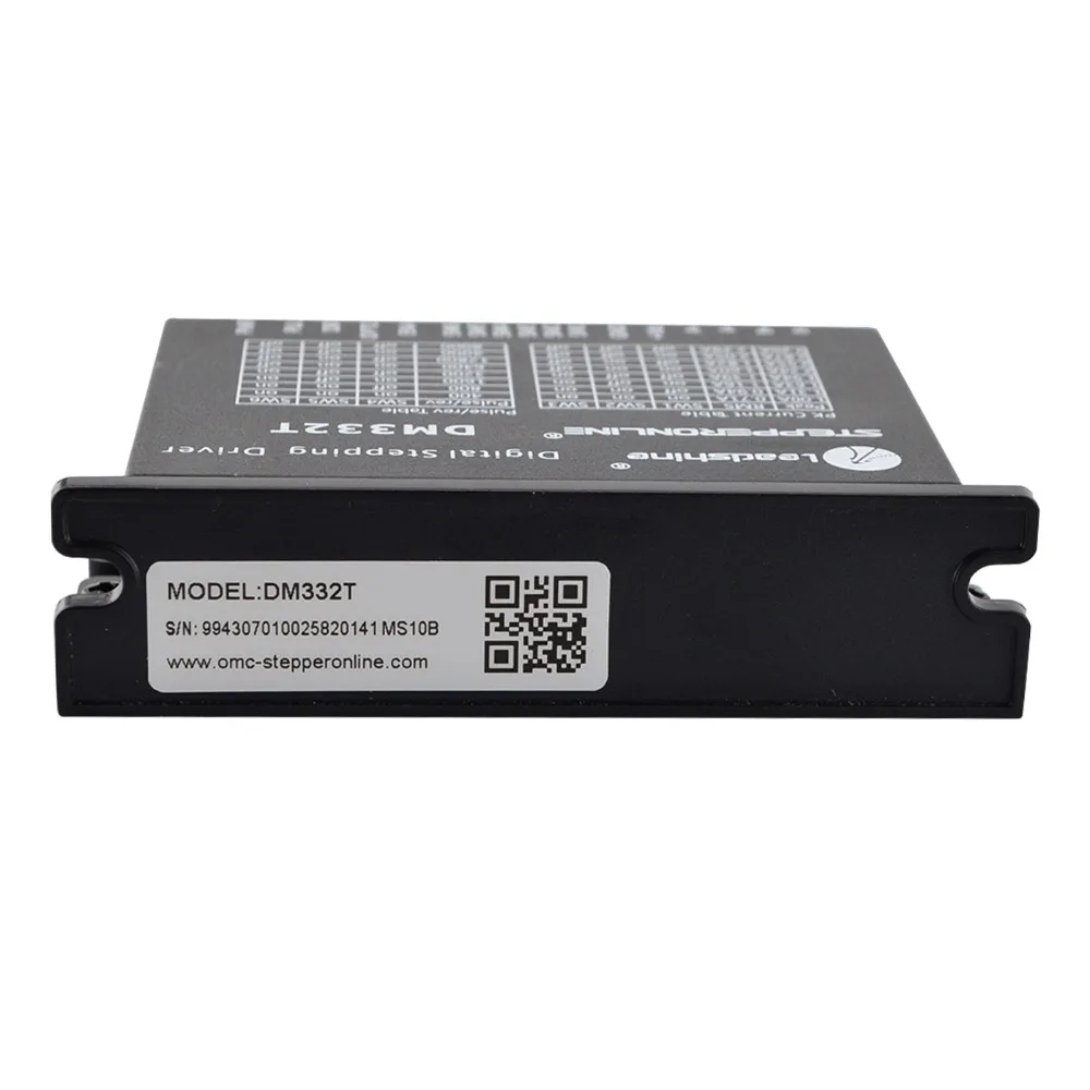Digital Stepper Motor Driver 1.0-3.2A 10-30VDC Stepper Motor Controller for Nema 17, 23 Stepper Motor DM332T