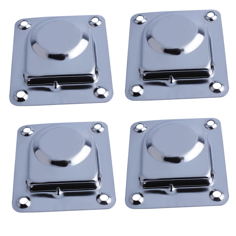 4 piece marine barca armadio in acciaio inox anello di tirare maniglia yacht Caricato A Filo maniglia di sollevamento 2.5"