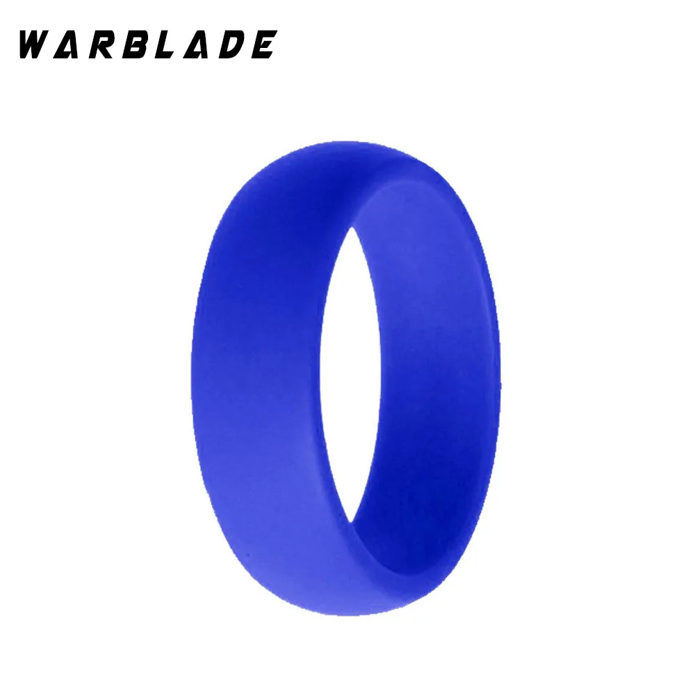 6-12 Size Food Grade FDA Silicone Ring Hypoallergenic Crossfit Flexible Rubber Finger Rings For Women Wedding Gift 10pcs/Set